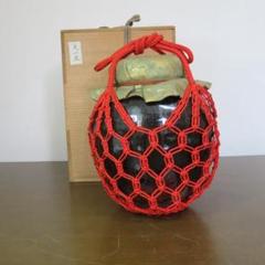 茶壺 古瀬戸釉 飾茶壺 陶工 五良介 茶道具 茶器 共箱 木箱 茶壺 古瀬戸釉 飾茶壺 陶工 五良介 茶道具 茶器 共箱 木箱
