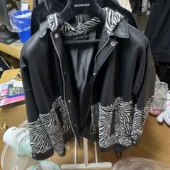 NO ID.⭐︎リバーシブル ブルゾン スタジャン ペイズリー柄