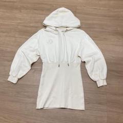epine エピヌ ニットパーカー épine label loose knit hoodie white | épine
