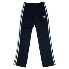 古着 adidas アディダス トラックパンツ ジャージ ブラック Ｍ