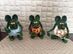 当時物　ラットフィンク　ミニフィギュア　4種5個セット ラットフィンク 4体セット （ラットフィンク RATFink ボビング