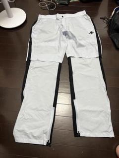 DESCENTE ゴルフ メンズ レインウェア　パンツ　のみ