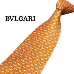BVLGARI ネクタイセット オレンジ イエロー BVLGARI(ブルガリ) / ネクタイ/シルク/イエロー/ドット/メンズ