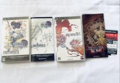 動作確認済み　PSP ファイナルファンタジー　零式　Ⅳコンプリートコレクション
