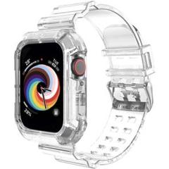 コンパチブル apple watch バンド 透明 クリア 40mm 38mm
