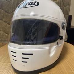 araiレーシングカーヘルメットホワイトgp-2k - メルカリ