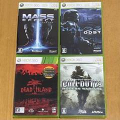 【Xbox360】 デッドアイランド マスエフェ ヘイロー3 CoD4 計4本！