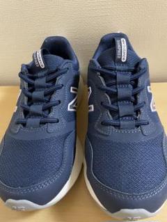 【美品】New Balance SAMPHER 23.5cmネイビー シューズ