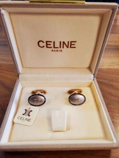 男の子向けプレゼント集結 CELINE セリーヌ 馬車柄 未使用 カフス 買いクーポン セリーヌ 馬車カフス アンクレット