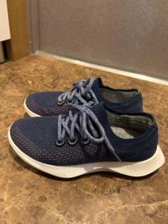 美品♡allbirds ネイビー　オレンジ　フラットシューズ 二足セット 美品♡allbirds ネイビーオレンジフラットシューズ 二足セット