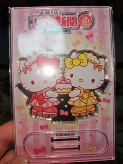 いちご新聞　50th アクリルスタンド　ハローキティ