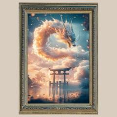 神の力と調和✨ 須佐之男命✨No.1【開運•風水•絵画風•ヒーリングアート】 神の力と調和✨ 須佐之男命✨No.1【開運•風水•絵画風•ヒーリング