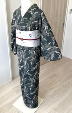 Prices down2】西陣 御召 正絹 反物 「ピンク 格子」日本製 夏