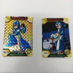 ロックマン5 ホログラムカード１９９２年製　２枚セット