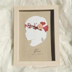 454紫陽花 花冠 ファーストカットアート 切り絵