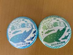 のとじま水族館　缶バッジ　2個のサムネイル