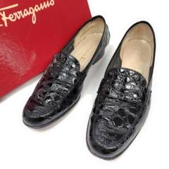 美品★フェラガモFerragamo　ほぼ未使用　ローファー★7D　24.5㎝美品 楽天市場】FERRAGAMO フェラガモ ローファー ZAMIRA 01 H522