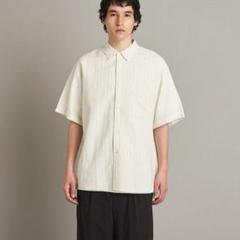 特価 steven alan シャツ オーバーサイズ XL 麻 メンズ ホワイト
