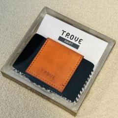 TROVE SWIFT キャッシュレス財布　ブラウン×オレンジ