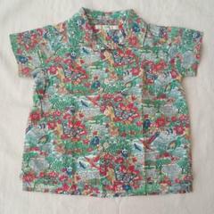 【 YAECA ヤエカ 】美品 リバティ 花柄 ブラウス 総柄 プリント シャツ YAECA (ヤエカ) WRITE BUTTON SHIRT LIBERTY COTTON / ボタン