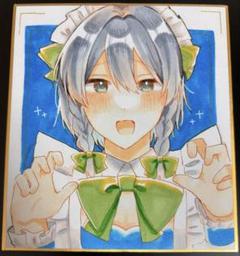 東方Project 例大祭 十六夜咲夜 直筆サイン入り イラストフィルム 東方Project 例大祭 十六夜咲夜 直筆サイン入り イラストフィルム