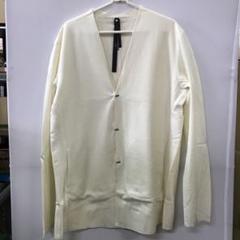 W68 wjk 2-ply hook cardigan カーディガン M