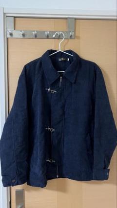 90s-00s ウールファイヤーマンコート ネイビー Lサイズ相当 BEAMS F（ビームスF）【別注】MICHAEL CLASSIC APPAREL