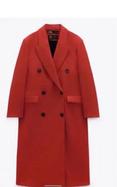 ZARA 新品タグ付け完売品　コート ZARA新品タグ付き！完売/ウールオーバーサイズコート - メルカリ