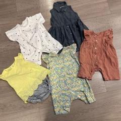 ベビー　ロンパース　2wayオール　50.60.70 まとめ売り　女の子　夏服