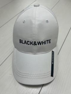 BLACK&WHITE ゴルフ キャップ メンズ