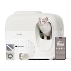 楽天市場】【送料無料】PetSnowy「新登場」猫 トイレ 自動 徹底