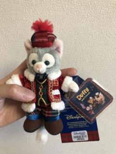 香港ディズニーランド　家族の思い出　猫　ネコ　ねこ　ぬいぐるみキーチェーン 香港ディズニーランド正規品 どんすけ ぬいぐるみキーチェーン