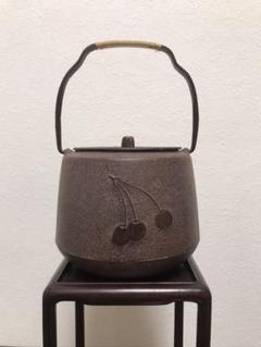 山形鋳鉄建水 茶道具用品