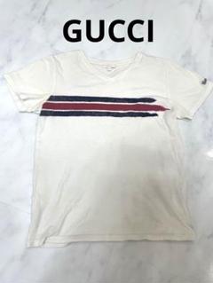 グッチ キッズ〔チルドレンズ〕グッチ ロゴ コットン Tシャツ