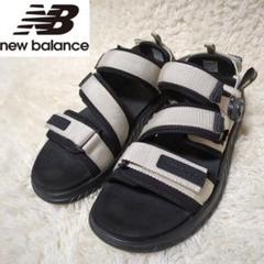 美品！NEW BALANCE SDL900BM サンダル 28cm 黒×グレー New Balance】SDL900BM（サンダル）｜New Balance