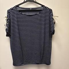 ボーダーカットソー❤︎大きいサイズ　L〜LL 美品　試着程度☝️