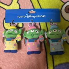 ディズニー　トイ・ストーリー　リトルグリーンメン ぬいぐるみバッジ　レア　レトロ ディズニーリゾート リトルグリーンメン ぬいぐるみバッジ