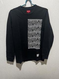Supreme ブラック 長袖カットソー　スモールロゴ Supreme - シュプリーム Small Box L/S Tee スモールボックス