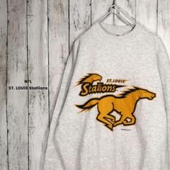 安価 90s NFL Stallions ヘインズ ビンテージ スウェット XL - メルカリ トップス