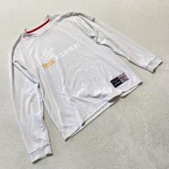 スポルディングバスケットボール ロングスリーブTシャツプリント 白L
