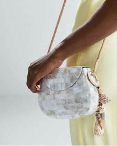 ZARA シェルショルダーバッグ