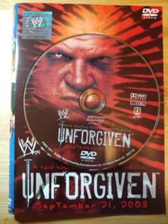 WWE·DVD!　アンフォーギヴェン·2003+オマケ付き