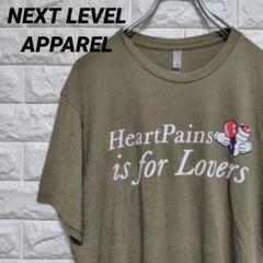 【NEXT LEVEL APPAREL】半袖 プリントTシャツ US古着