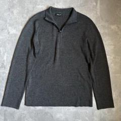 comme ca ism High neck zip Knit