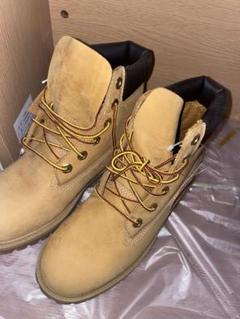 Timberland ブラウン ワークブーツ - メルカリ