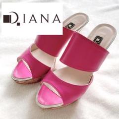 【関税込み】Paris Texas ピンク Diana ヒールサンダル タラントン バイ ダイアナ TALANTON by DIANA チュールレース