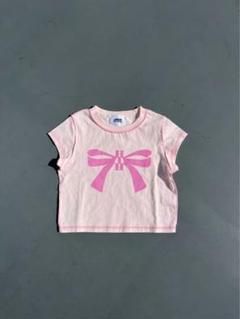 HTH Glitter cropped Tシャツ ピンク ☆完売☆ glitter cropped tee – YZ