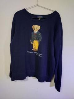 ⭐︎新品タグ付き⭐︎Ralph Lauren ポロベア　トレーナー　160 ネイビー タグ付き 新品 160 Polo Ralph Lauren ポロベア トレーナー