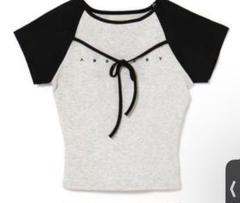 トップス ANDMARY Amari ribbon tops ANDMARY】Lona ribbon tops