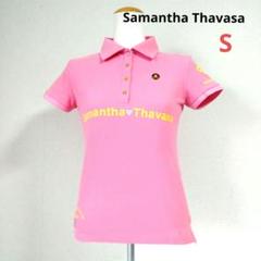 Samantha Thavasa ピンクポロシャツ♡S　ゴルフ/スポーツ/テニス